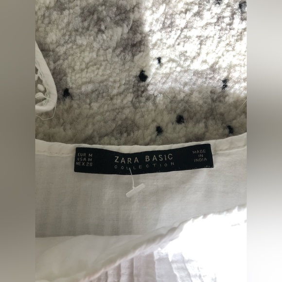 zara basics frilly top - Picture 2 of 4